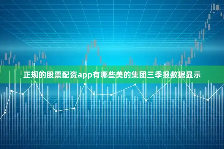 正规的股票配资app有哪些美的集团三季报数据显示