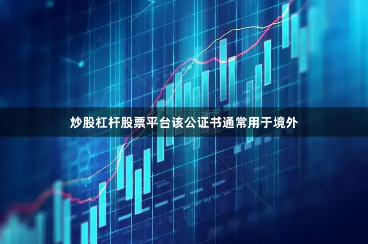 炒股杠杆股票平台该公证书通常用于境外