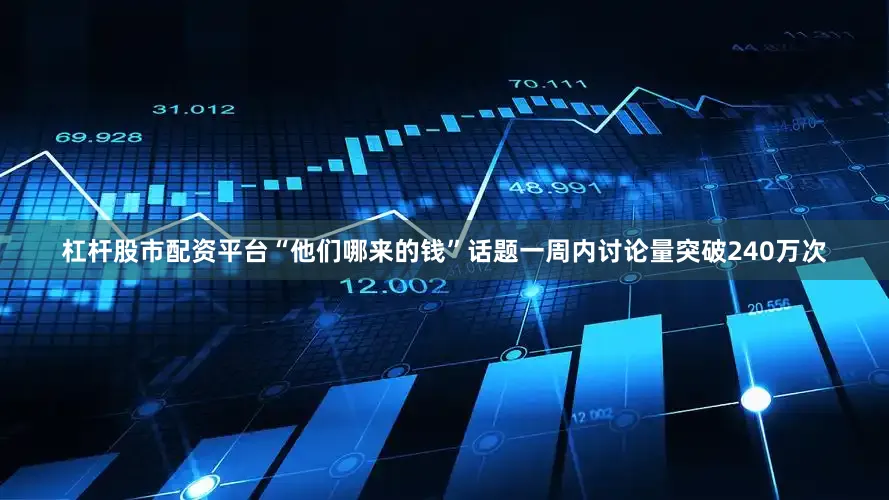 杠杆股市配资平台“他们哪来的钱”话题一周内讨论量突破240万次