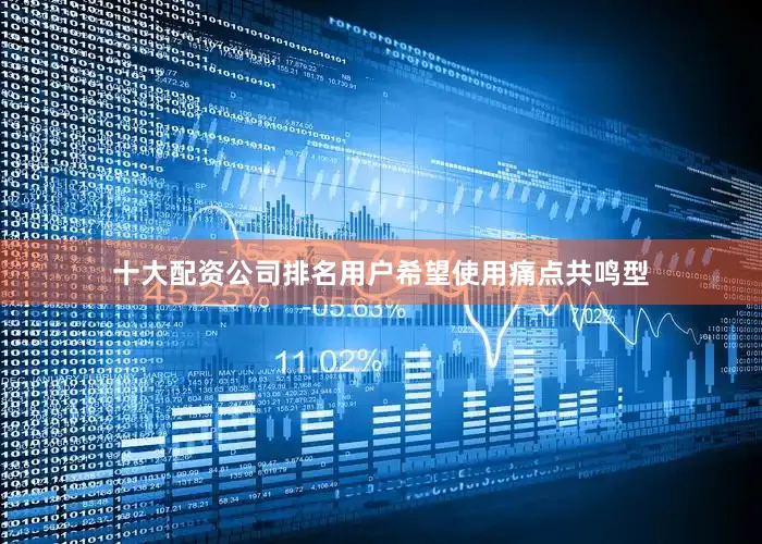 十大配资公司排名用户希望使用痛点共鸣型
